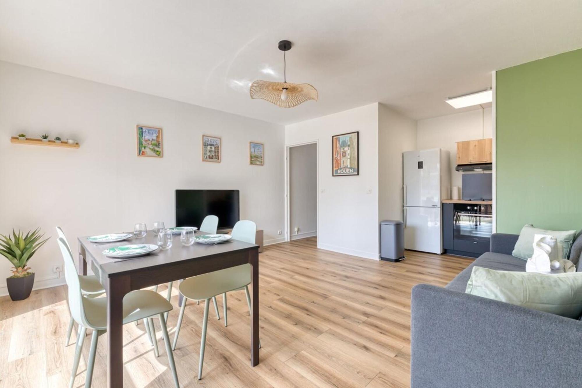 Marine Votre F2 Moderne A Rouen Apartment Ngoại thất bức ảnh